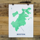 Illustration for article titled Maps of Cities Transformed Into Leaves